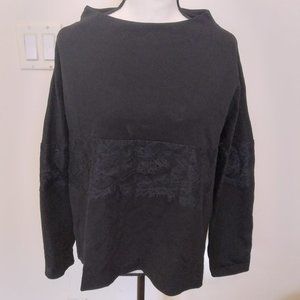 Dress 32 black stretch top size 50 (14 US)